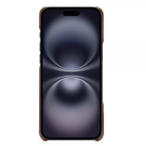 iPhone 17 Cover med to Kortlommer Mørkebrun
