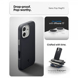 Spigen iPhone 17 Cover Nano Pop MagFit Black Sesame