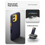 Spigen iPhone 17 Cover Nano Pop MagFit Blueberry Navy
