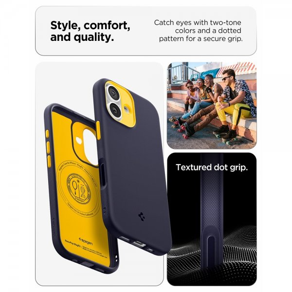 Spigen iPhone 17 Cover Nano Pop MagFit Blueberry Navy