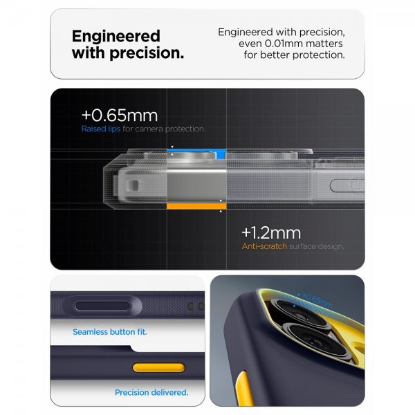 Spigen iPhone 17 Cover Nano Pop MagFit Blueberry Navy