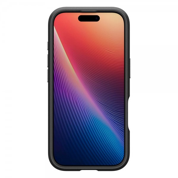 Spigen iPhone 17 Cover Optik Armor MagFit Sort