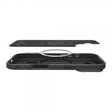 Spigen iPhone 17 Cover Optik Armor MagFit Sort
