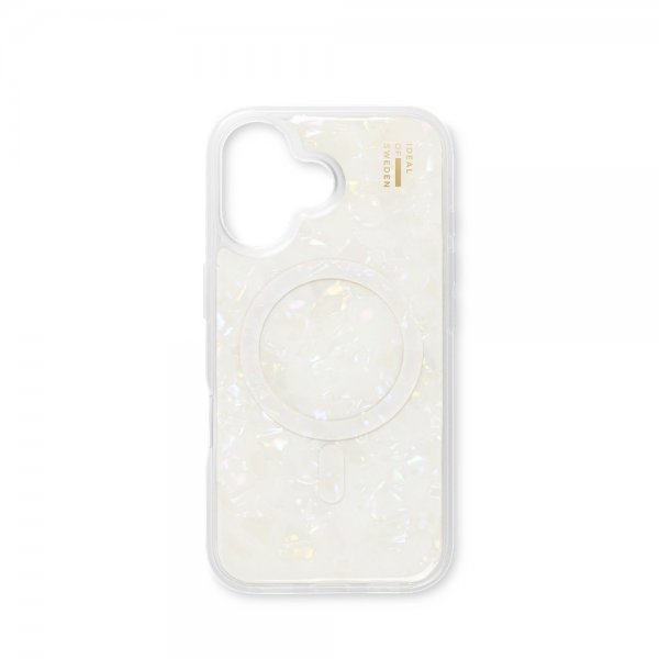 Ideal of Sweden iPhone 17 Cover Pearlised Case MagSafe Hvid