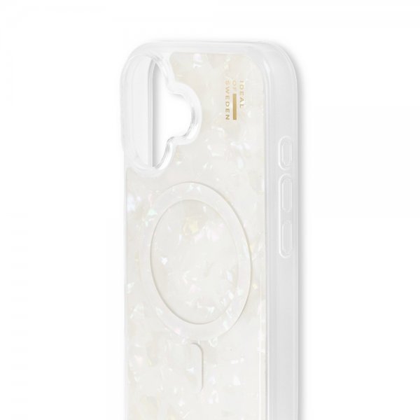 Ideal of Sweden iPhone 17 Cover Pearlised Case MagSafe Hvid