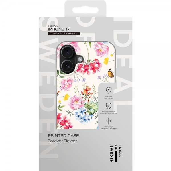 Ideal of Sweden iPhone 17 Cover Printed Case MagSafe Forever Flower