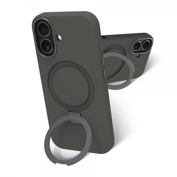 dbramante1928 iPhone 17 Cover Roskilde MagSafe Kickstand ICON Forest Shadow