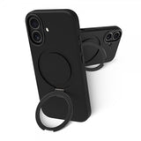 dbramante1928 iPhone 17 Cover Roskilde MagSafe Kickstand ICON Midnight