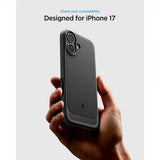 Spigen iPhone 17 Cover Rugged Armor MagFit Mat Sort