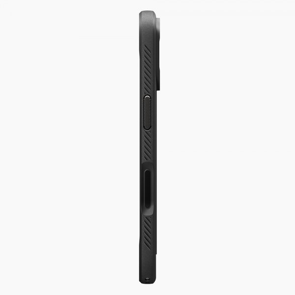 Spigen iPhone 17 Cover Rugged Armor MagFit Mat Sort