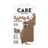 CARE by PanzerGlass iPhone 17 Cover Samba MagSafe Espresso
