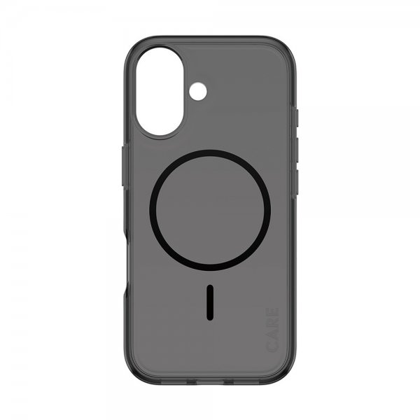 CARE by PanzerGlass iPhone 17 Cover Smokey MagSafe Sort