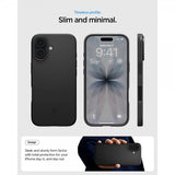 Spigen iPhone 17 Cover Thin Fit MagFit Sort