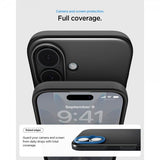 Spigen iPhone 17 Cover Thin Fit MagFit Sort
