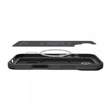 Spigen iPhone 17 Cover Thin Fit MagFit Sort