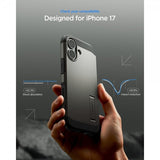 Spigen iPhone 17 Cover Tough Armor T MagFit Gunmetal