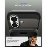 Spigen iPhone 17 Cover Tough Armor T MagFit Gunmetal