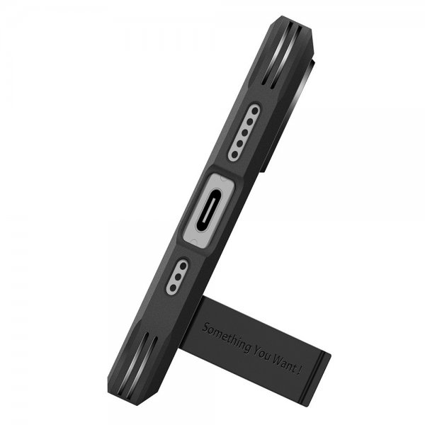 Spigen iPhone 17 Cover Tough Armor T MagFit Sort