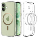 Spigen iPhone 17 Cover Ultra Hybrid MagFit Clear Guld