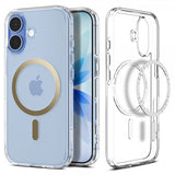 Spigen iPhone 17 Cover Ultra Hybrid MagFit Clear Guld