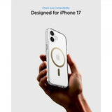 Spigen iPhone 17 Cover Ultra Hybrid MagFit Clear Guld