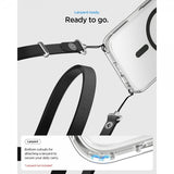 Spigen iPhone 17 Cover Ultra Hybrid MagFit Clear Graphite