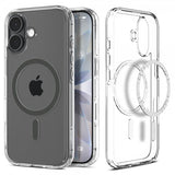 Spigen iPhone 17 Cover Ultra Hybrid MagFit Clear Graphite