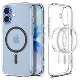 Spigen iPhone 17 Cover Ultra Hybrid MagFit Clear Graphite