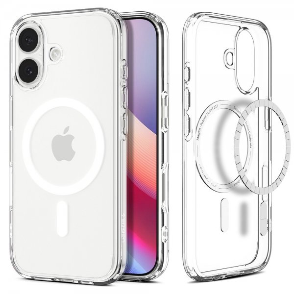 Spigen iPhone 17 Cover Ultra Hybrid MagFit Clear White