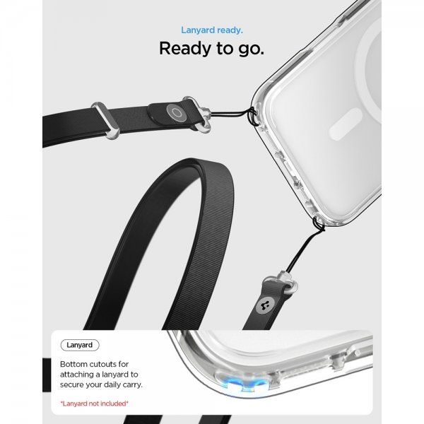 Spigen iPhone 17 Cover Ultra Hybrid MagFit Clear White