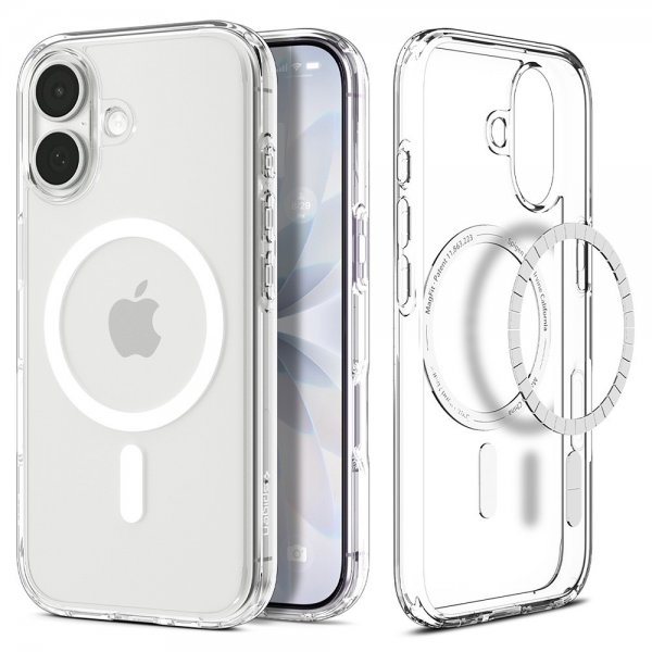 Spigen iPhone 17 Cover Ultra Hybrid MagFit Clear White