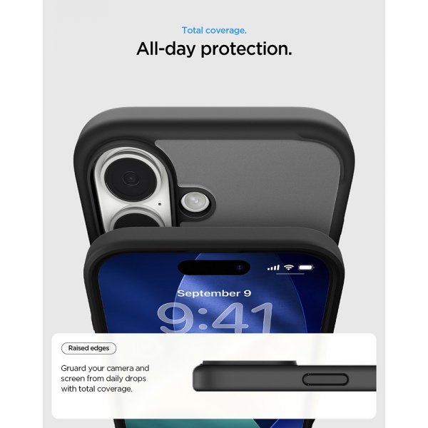Spigen iPhone 17 Cover Ultra Hybrid MagFit Frost Black