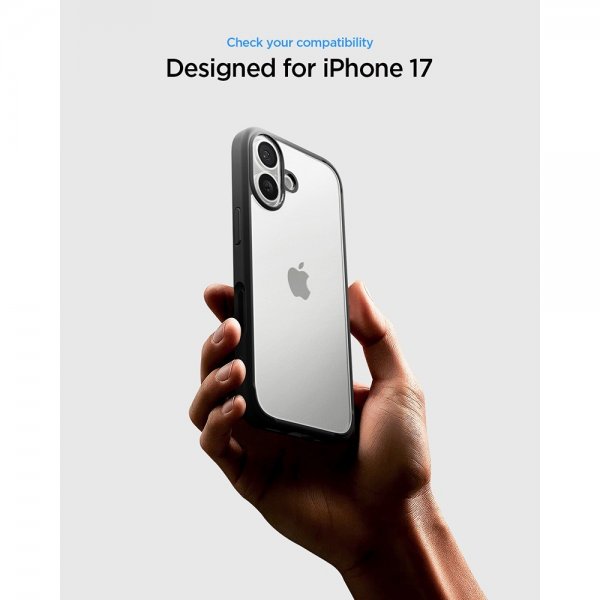 Spigen iPhone 17 Cover Ultra Hybrid Mat Sort