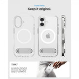 Spigen iPhone 17 Cover Ultra Hybrid S MagFit Clear White