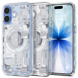 Spigen iPhone 17 Cover Ultra Hybrid Zero One MagFit Hvid