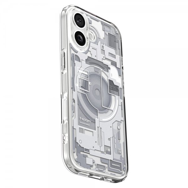 Spigen iPhone 17 Cover Ultra Hybrid Zero One MagFit Hvid
