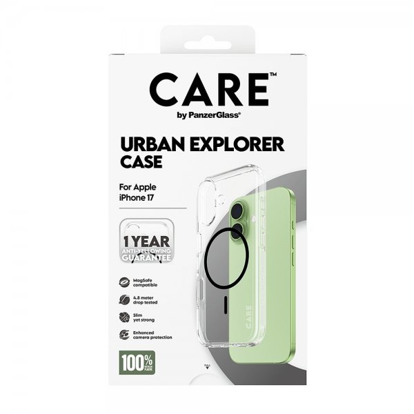 CARE by PanzerGlass iPhone 17 Cover Urban Explorer MagSafe Sort