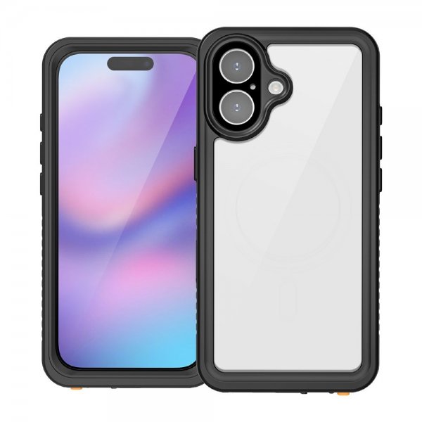 Redpepper iPhone 17 Cover Vandafvisende IP68 Sort
