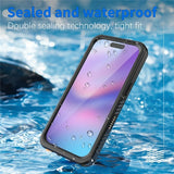 Redpepper iPhone 17 Cover Vandafvisende IP68 Sort
