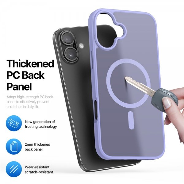 Dux Ducis iPhone 17 Cover Yind Series MagSafe Lilla