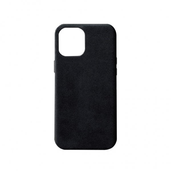 Journey iPhone 12 Pro Max Cover Ægte Læder Sort