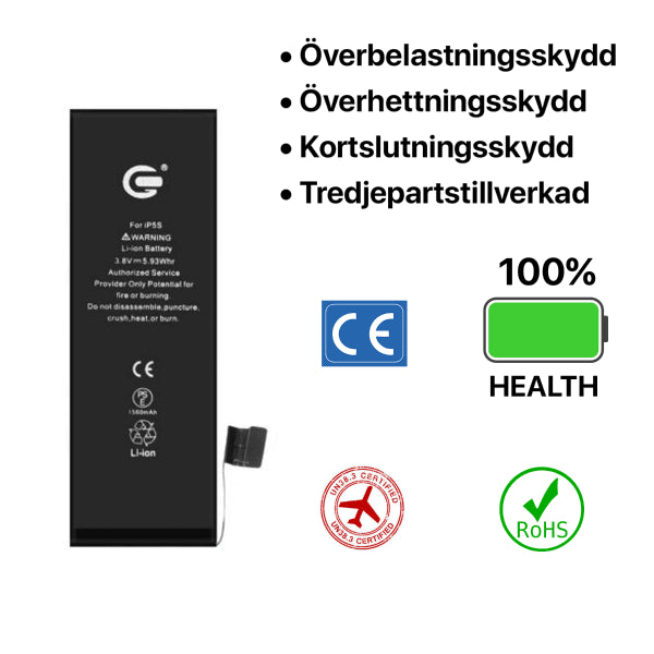 iPhone 5S Batterisæt