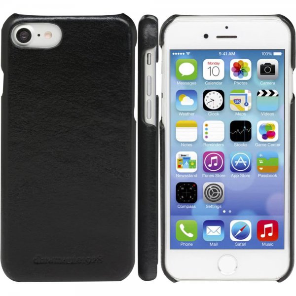 dbramante1928 iPhone 6/6S/7/8/SE Fodral Lynge Aftageligt Cover Sort