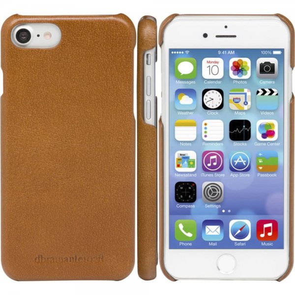 dbramante1928 iPhone 6/6S/7/8/SE Cover Lynge Aftagelig Skal Tan
