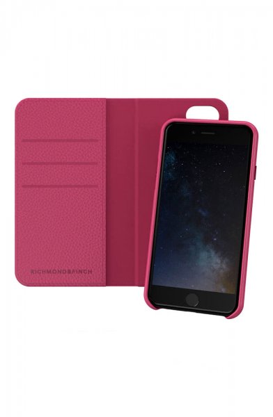 Richmond & Finch iPhone 6/6S/7/8/SE Cover Wallet Aftageligt cover Rosa