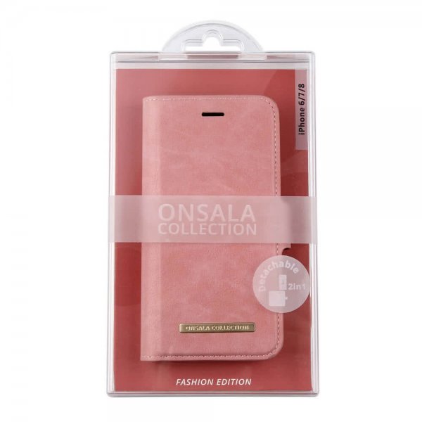 Onsala iPhone 6/6S/7/8/SE Cover Fashion Edition Aftageligt Cover Dusty Pink
