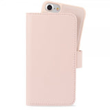 holdit iPhone 6/6S/7/8/SE Cover Wallet Case Extended Magnet Aftageligt Cover Blush Pink