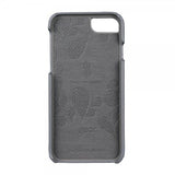 Onsala iPhone 6/6S/7/8/SE Cover Ægte Læder Grå