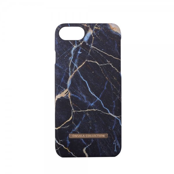 Onsala iPhone 6/6S/7/8/SE Cover Fashion Edition Black Galaxy Marble