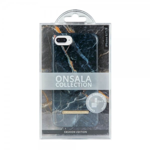 Onsala iPhone 6/6S/7/8/SE Cover Fashion Edition Grey Marble